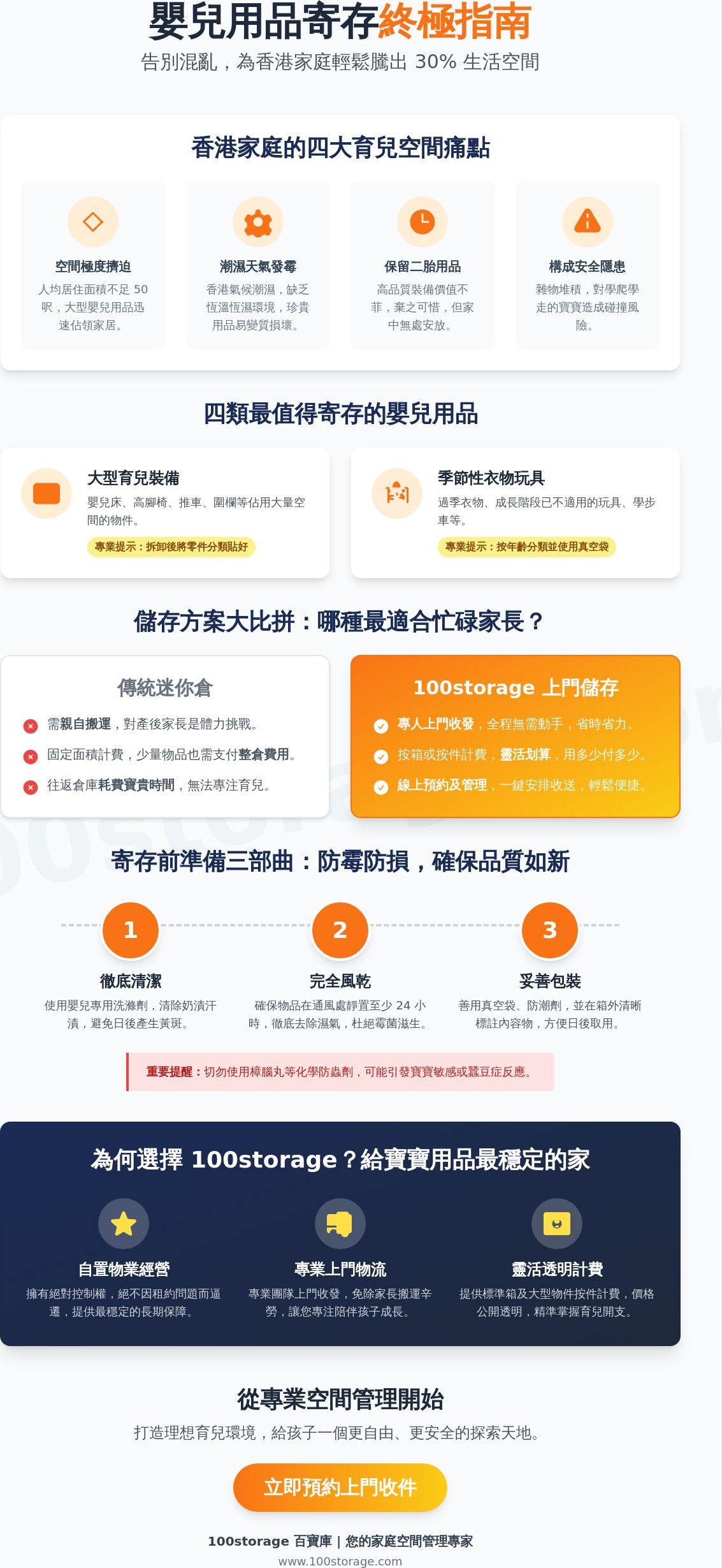 2026 香港嬰兒用品寄存全攻略：為新手爸媽騰出 30% 家居空間