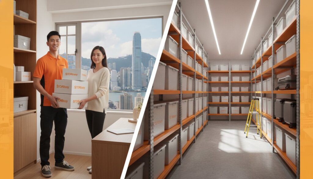 2026 香港儲存攻略：上門儲存 vs 迷你倉，哪款最適合你的家居空間？