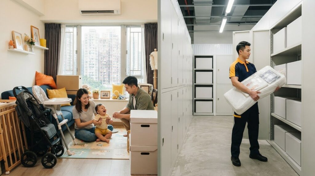 2026 嬰兒用品暫存全攻略：香港家長釋放家居空間的 5 個必學技巧